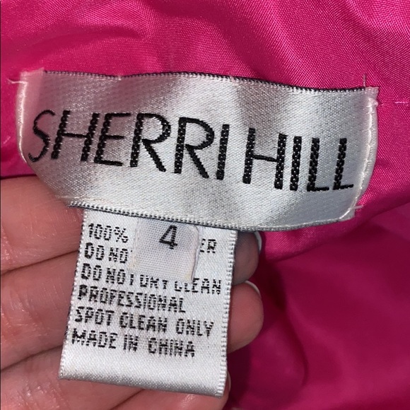 Sherri Hill Two Piece Slit dress size 0/2 - Picture 5 of 6